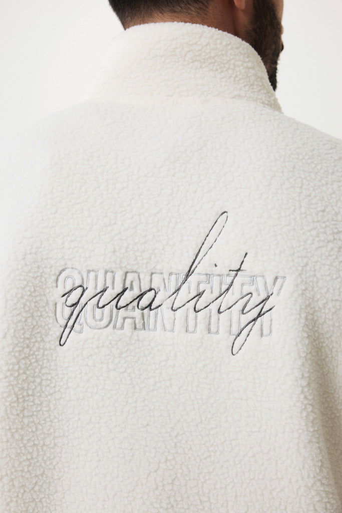 Load image into Gallery viewer, Recycled polyester pile fleece jacket - Custom Wood Designs
