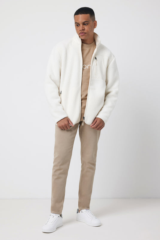 Recycled polyester pile fleece jacket - Custom Wood Designs