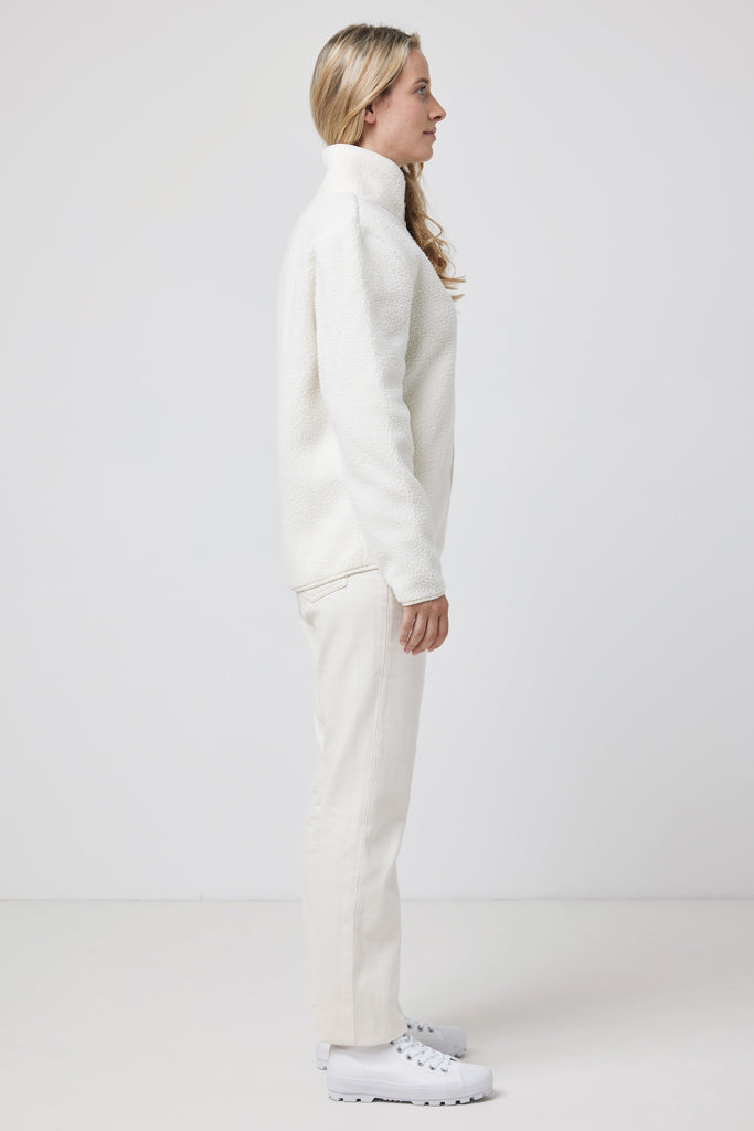 Load image into Gallery viewer, Recycled polyester pile fleece jacket - Custom Wood Designs
