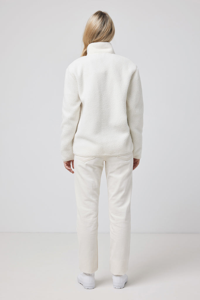 Load image into Gallery viewer, Recycled polyester pile fleece jacket - Custom Wood Designs
