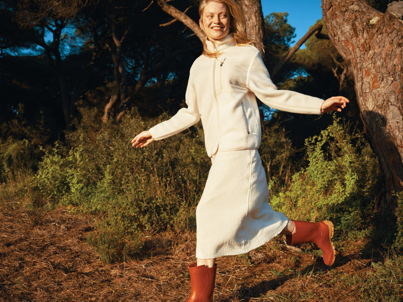 Load image into Gallery viewer, Recycled polyester pile fleece jacket - Custom Wood Designs
