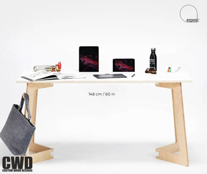 Load image into Gallery viewer, Scrivania White Large Exclusive - Custom Wood Designs
