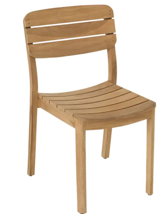 Load image into Gallery viewer, LODGE Teak Outdoor Chair - Custom Wood Designs LODGE Teak Outdoor Chair made from [material] –  [use_case] | Custom Wood Designs
