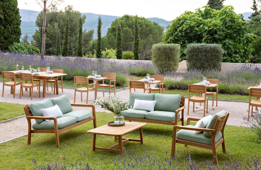 LODGE Teak Outdoor Chair - Custom Wood Designs LODGE Teak Outdoor Chair made from [material] –  [use_case] | Custom Wood Designs