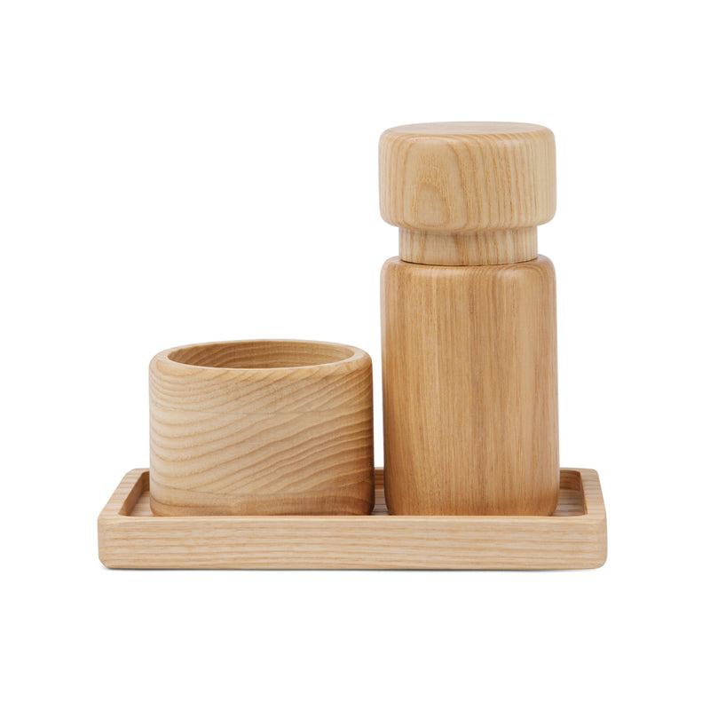 Load image into Gallery viewer, VINGA Retro salt &amp; pepper set - Custom Wood Designs
