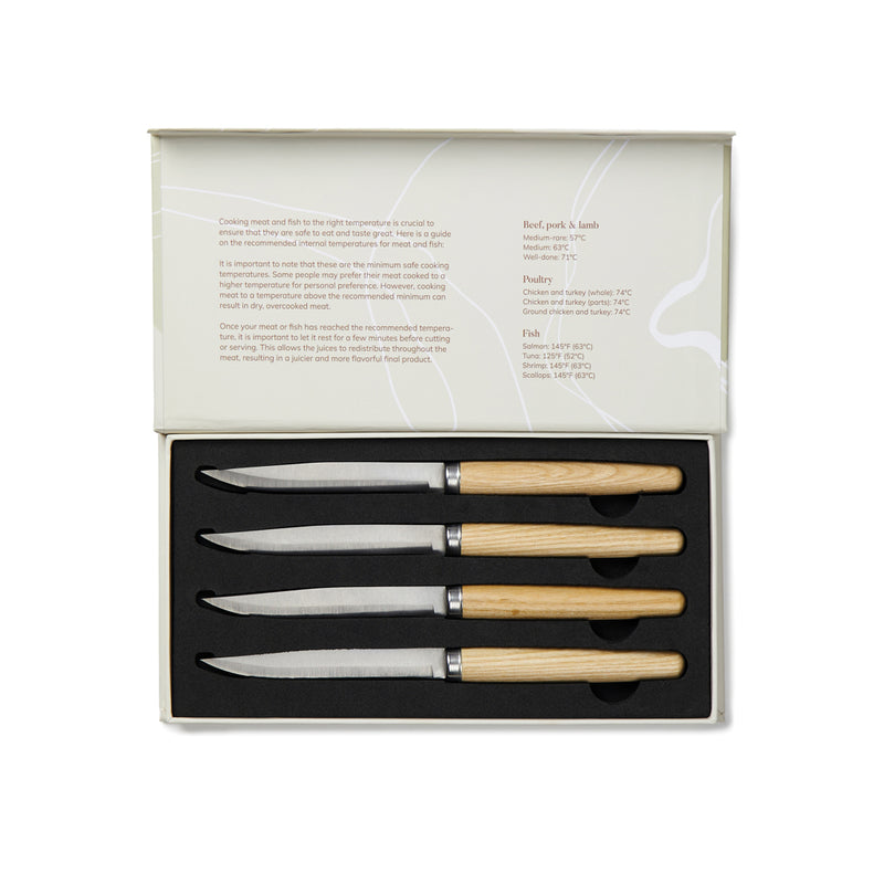 Load image into Gallery viewer, VINGA Retro meat knives - Custom Wood Designs
