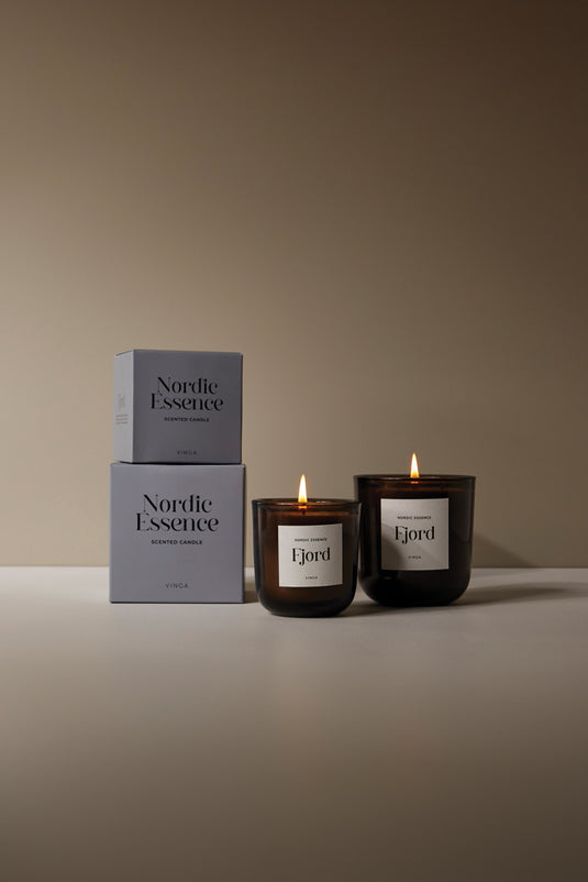 Nordic essence scented candle large - Custom Wood Designs