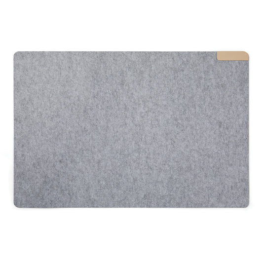 VINGA Albon GRS recycled felt desk pad - Custom Wood Designs