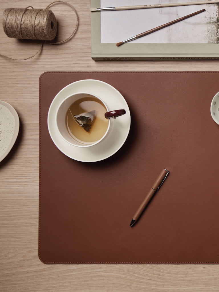 Load image into Gallery viewer, VINGA Timo PU RCS RPET desk pad - Custom Wood Designs
