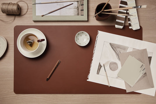 VINGA Timo PU RCS RPET desk pad - Custom Wood Designs