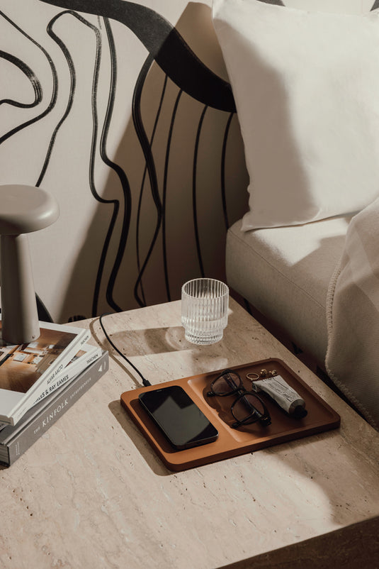 VINGA Timo RCS desk charger and accessory tray - Custom Wood Designs VINGA Timo RCS desk charger and accessory tray made from [material] –  [use_case] | Custom Wood Designs