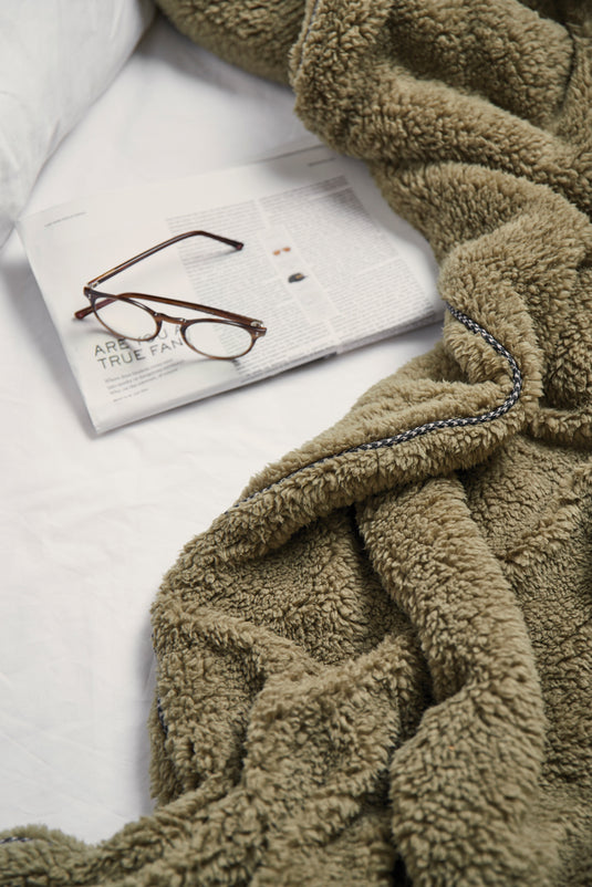 Main GRS recycled double pile blanket - Custom Wood Designs