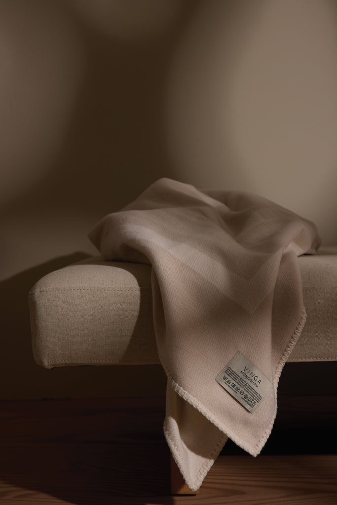 Load image into Gallery viewer, VINGA Monogram GRS blanket - Custom Wood Designs VINGA Monogram GRS blanket made from [material] –  [use_case] | Custom Wood Designs
