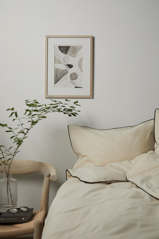 VINGA Marston OCS organic cotton bed linen, 4 pcs set - Custom Wood Designs