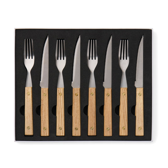 Paso 8 pcs bbq cutlery set - Custom Wood Designs