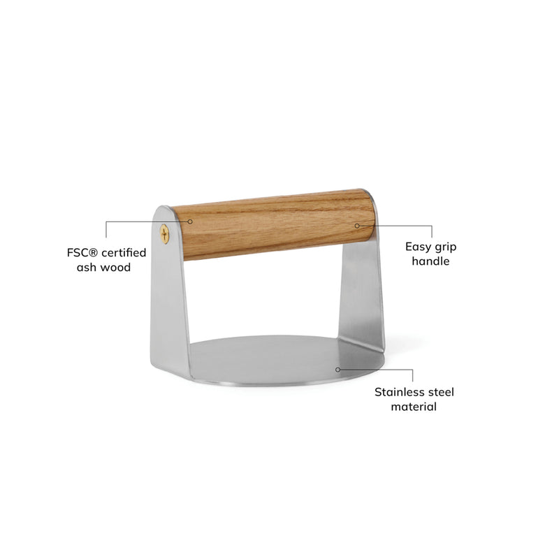 Load image into Gallery viewer, VINGA Paso smash burger press - Custom Wood Designs
