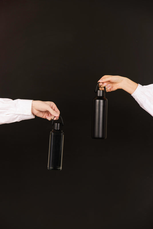 VINGA Baltimore RCS recycled SS bottle 600 ML - Custom Wood Designs