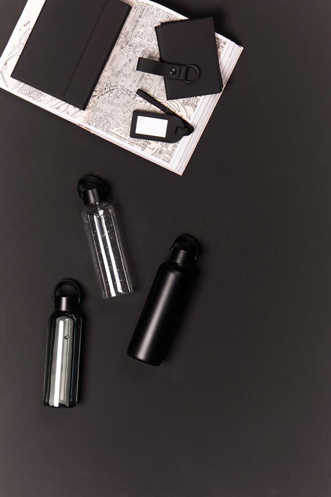 Load image into Gallery viewer, VINGA Baltimore RCS recycled SS bottle 600 ML - Custom Wood Designs
