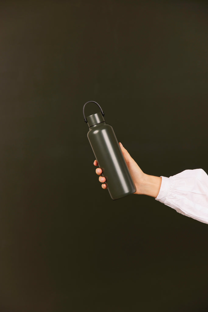 Load image into Gallery viewer, VINGA Baltimore RCS recycled SS bottle 600 ML - Custom Wood Designs
