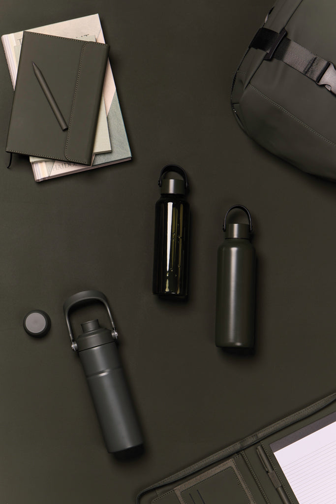 Load image into Gallery viewer, VINGA Baltimore RCS recycled SS bottle 600 ML - Custom Wood Designs
