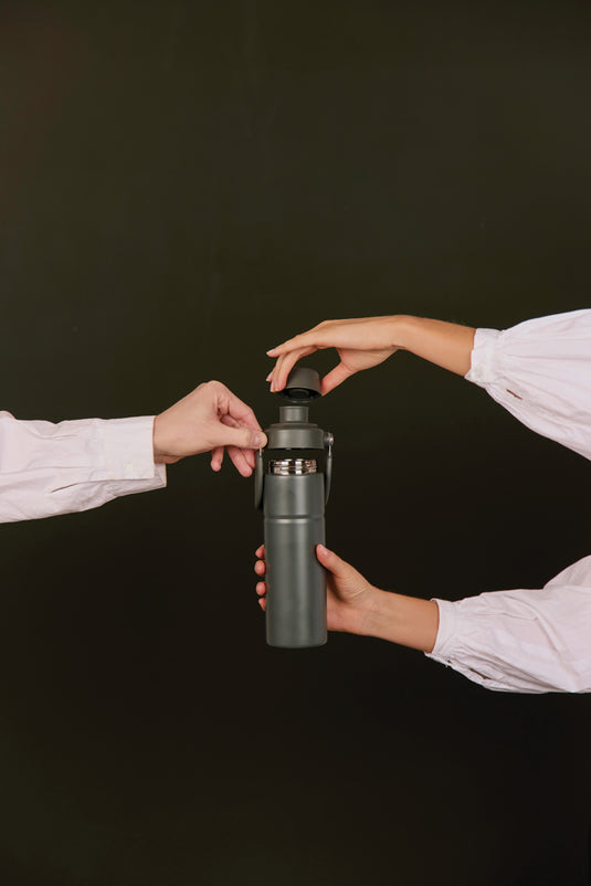 VINGA Baltimore trek RCS recycled SS bottle 600 ML - Custom Wood Designs