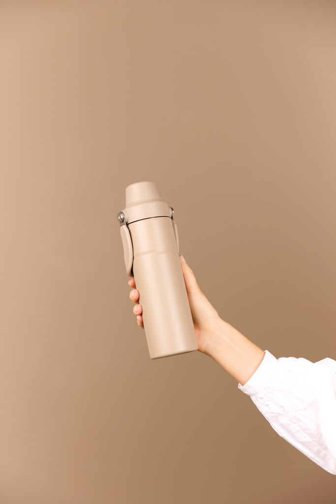 Load image into Gallery viewer, VINGA Baltimore trek RCS recycled SS bottle 600 ML - Custom Wood Designs
