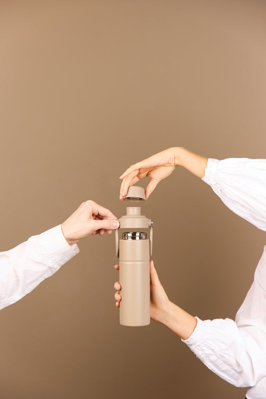 VINGA Baltimore trek RCS recycled SS bottle 600 ML - Custom Wood Designs