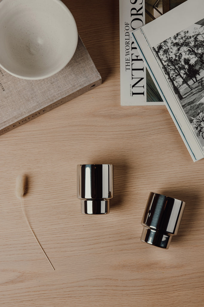 Load image into Gallery viewer, VINGA Nagano RCS  recycled SS mugs, set of 2 - Custom Wood Designs VINGA Nagano RCS  recycled SS mugs, set of 2 made from [material] –  [use_case] | Custom Wood Designs
