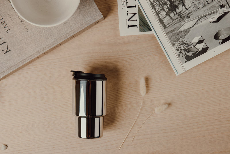 Load image into Gallery viewer, VINGA Nagano RCS to-go mug 350 ML - Custom Wood Designs VINGA Nagano RCS to-go mug 350 ML made from [material] –  [use_case] | Custom Wood Designs
