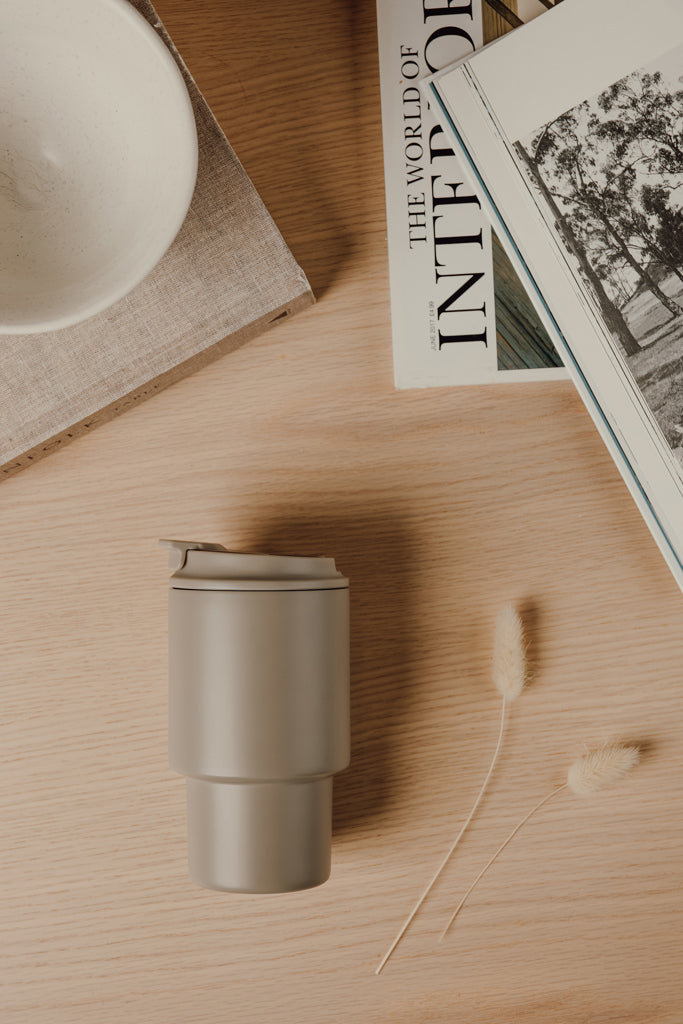 Load image into Gallery viewer, VINGA Nagano RCS to-go mug 350 ML - Custom Wood Designs VINGA Nagano RCS to-go mug 350 ML made from [material] –  [use_case] | Custom Wood Designs
