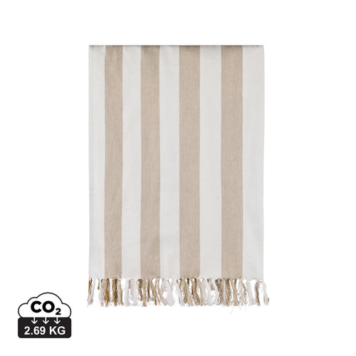 Ornos GRS recycled cotton hammam towel - Custom Wood Designs