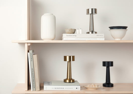 Maris RCS recycled ABS table lamp - Custom Wood Designs