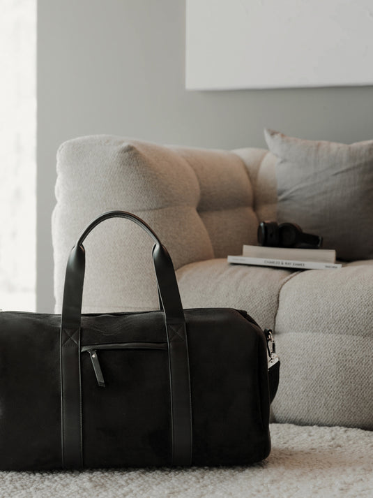 Marlo RCS recycled polyester weekend bag - Custom Wood Designs