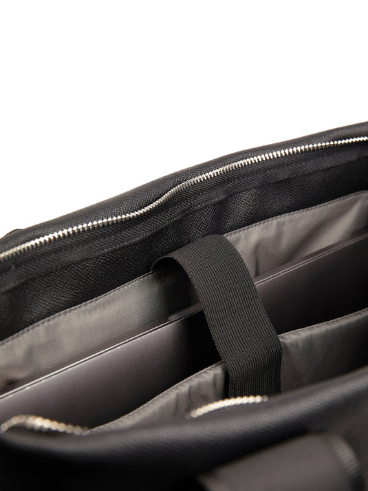 Bermon RCS recycled PU tote bag - Custom Wood Designs