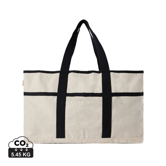 Volonn AWARE™ recycled canvas beach bag - Custom Wood Designs