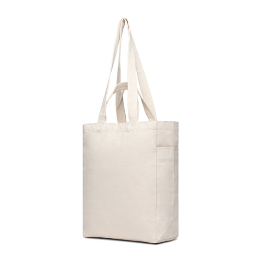 Hil AWARE™ recycled canvas zip tote - Custom Wood Designs