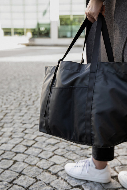 Livorn GRS recycled polyester maxi tote - Custom Wood Designs