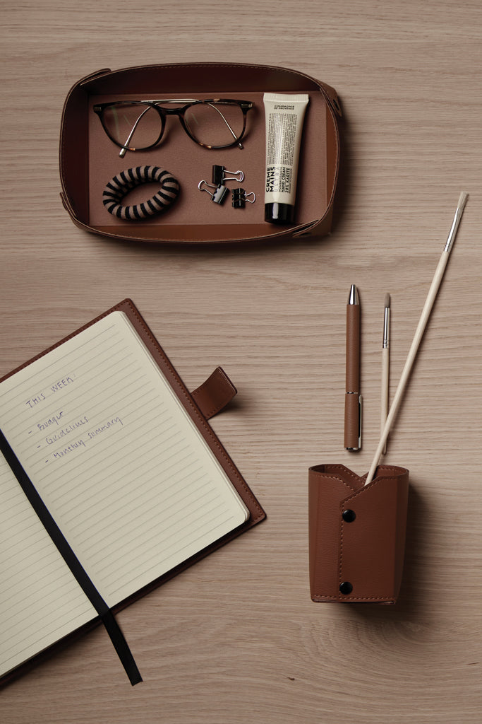 Load image into Gallery viewer, VINGA Timo PU RCS RPET notebook - Custom Wood Designs
