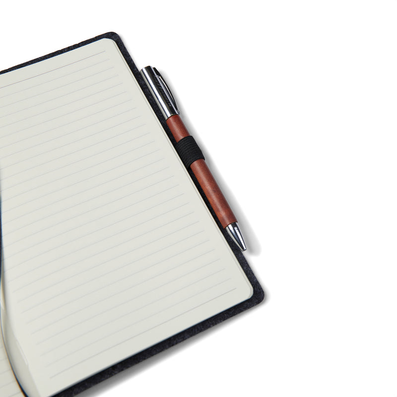 Load image into Gallery viewer, Albon GRS recycled felt notebook - Custom Wood Designs
