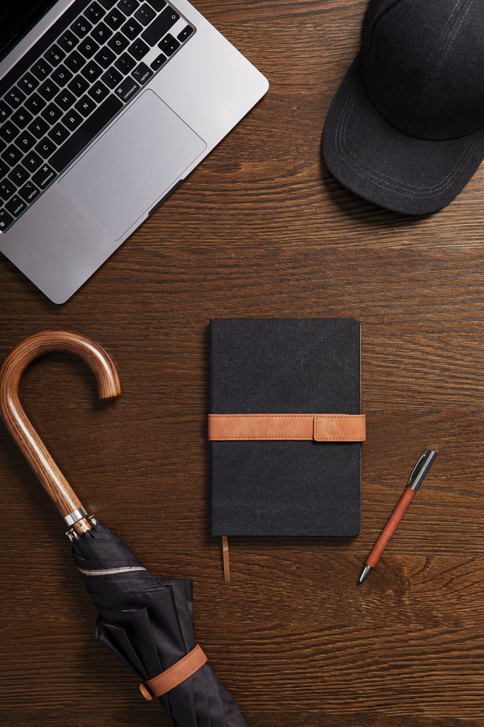 Load image into Gallery viewer, VINGA Bosler RCS recycled paper notebook - Custom Wood Designs
