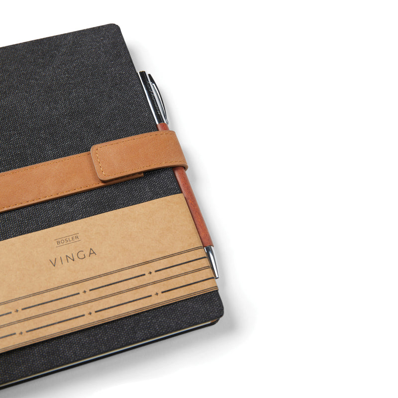 Load image into Gallery viewer, VINGA Bosler RCS recycled paper notebook - Custom Wood Designs
