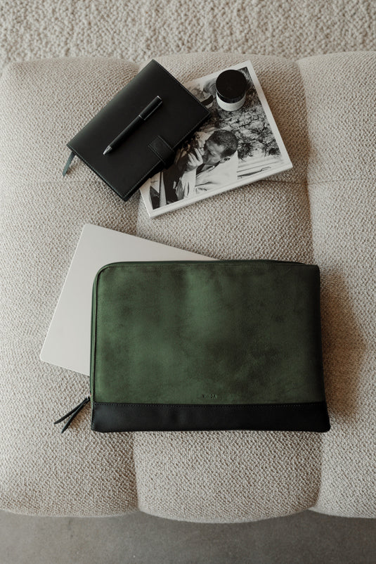 Marlo RCS recycled polyester 16" laptop sleeve - Custom Wood Designs