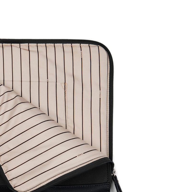 Load image into Gallery viewer, Marlo RCS recycled polyester 14" laptop sleeve - Custom Wood Designs
