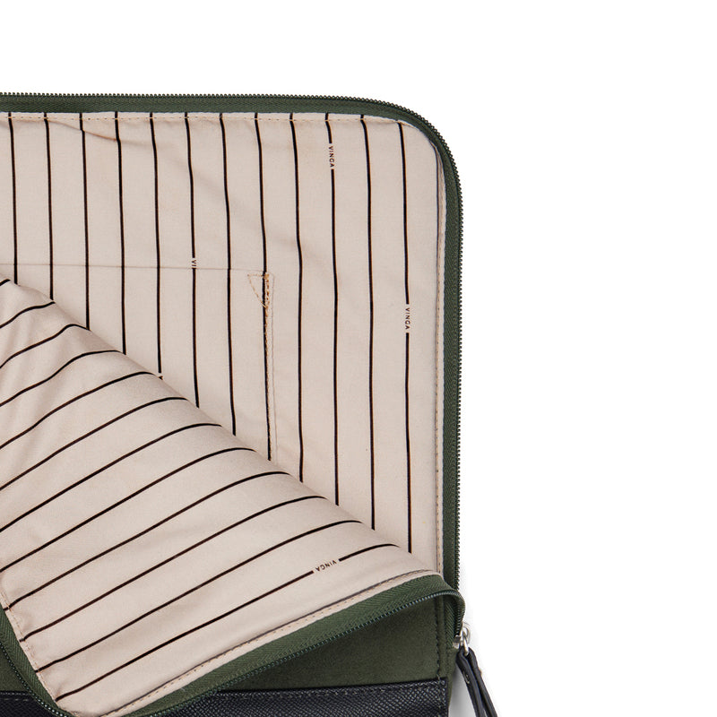 Load image into Gallery viewer, Marlo RCS recycled polyester 14" laptop sleeve - Custom Wood Designs
