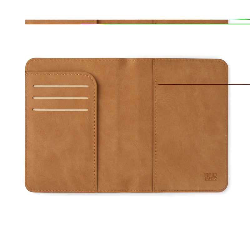 Load image into Gallery viewer, VINGA Bosler RCS RFID passport cover - Custom Wood Designs VINGA Bosler RCS RFID passport cover
