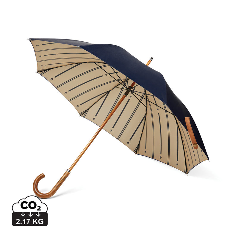 Load image into Gallery viewer, VINGA Bosler AWARE™ recycled pet 23" umbrella - Custom Wood Designs
