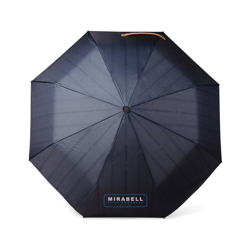 Load image into Gallery viewer, VINGA Bosler AWARE™ recycled pet 21" foldable umbrella - Custom Wood Designs
