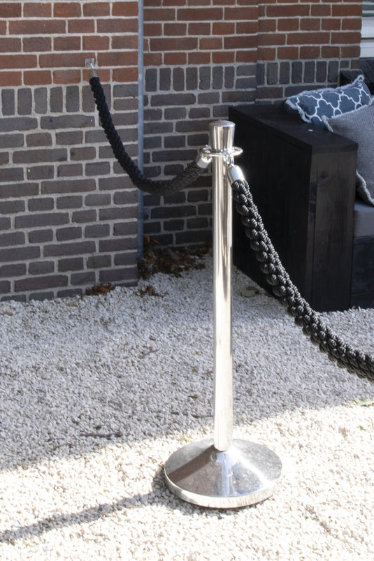 4 x Barrier post 875x9.5x9.5cm with bases and 5 ropes included Custom Wood Designs black-4-x-barrier-post-875x9-5x9-5cm-with-bases-and-5-ropes-included-53613671088471_3f31fb59-693c-42e0-9234-b64106d9c281