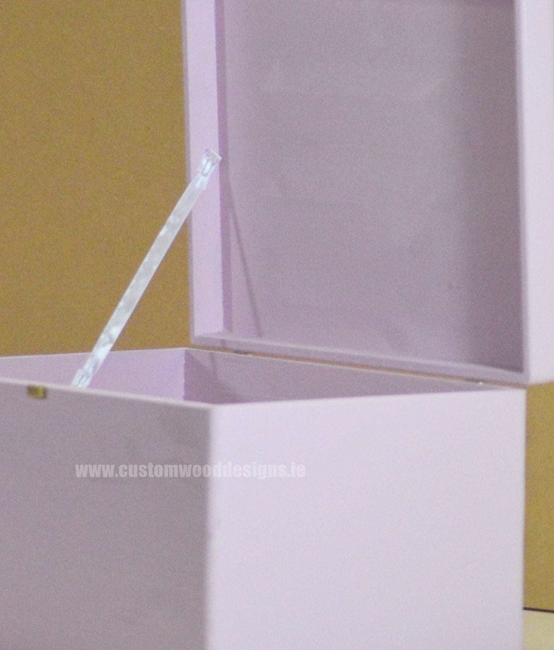 Load image into Gallery viewer, Pink Box PPB1 40 X 30 X 23 cm Box with Lid pin bedroom deco box box with lock container pink box room deco wood wooden box-with-lid-default-title-pink-box-ppb1-40-x-30-x-23-cm-53611823333719
