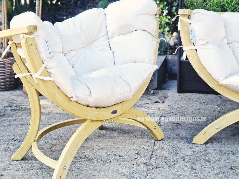 Load image into Gallery viewer, Siena One Chair - Custom Wood Designs Siena One Chair made from [material] –  [use_case] | Custom Wood Designs
